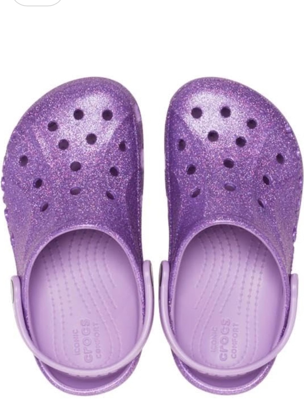 CROCS Baya Glitter Clog Sandal - Picture 3 of 8